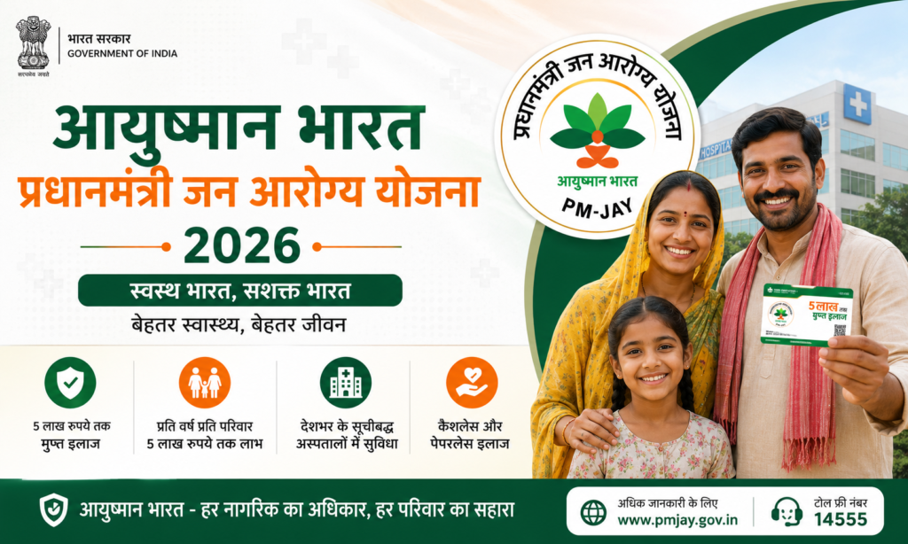 आयुष्मान भारत प्रधानमंत्री जन आरोग्य योजना (PM-JAY) 2026